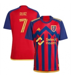 Men Real Salt Lake Pablo Ruiz 2024 25 Away Replica Red Men Real Salt Lake Pablo Ruiz 2024 25 Away Replica Red