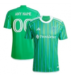 Men Seattle Sounders FC Custom 2024 25 Home Replica Green Men Seattle Sounders FC Custom 2024 25 Home Replica Green