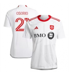 Men Toronto FC Jonathan Osorio 2024 25 Away Replica White Men Toronto FC Jonathan Osorio 2024 25 Away Replica White