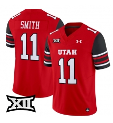 Men Women Youth Utah Utes 11 Alex Smith Red 2024 Vapor Limited Jersey All Stitched