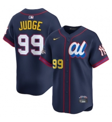 mens nike aaron judge navy american league 2025 all star edition limited player jersey