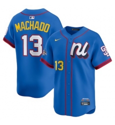 mens nike manny machado blue national league 2025 all star edition limited player jersey