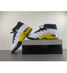 Air Jordan 17 White Yellow Basketball Shoes 25G22 Air Jordan 17 White Yellow Basketball Shoes 25G22