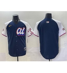 Men American League Texas Rangers Blank Navy Alternate 2025 All Star Edition Limited Stitched Baseball Jersey Men American League Texas Rangers Blank Navy Alternate 2025 All Star Edition Limited Stitched Baseball Jersey