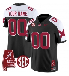 Men Women Youth Alabama Crimson Tide Vapor Limited Custom Jersey V6 Alabama Map All Stitched Black Aternate