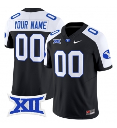 Men Women Youth BYU Cougars 2024 Vapor Limited Custom Jersey All Stitched Black Alternate