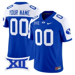 Men Women Youth BYU Cougars 2024 Vapor Limited Custom Jersey All Stitched Royal Alternate