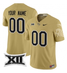 Men Women Youth UCF Knights 2024 Vapor Limited Custom Jersey All Stitched Gold Men Women Youth UCF Knights 2024 Vapor Limited Custom Jersey All Stitched Gold