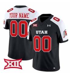Men Women Youth Utah Utes 2024 Vapor Limited Custom Jersey All Stitched Black Alternate