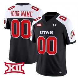 Men Women Youth Utah Utes 2024 Vapor Limited Custom Jersey All Stitched Black Alternate