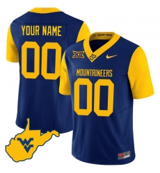 Men Women Youth West Virginia Mountaineers 2024 Country Roads Custom Jersey All Stitched Navy Men Women Youth West Virginia Mountaineers 2024 Country Roads Custom Jersey All Stitched Navy
