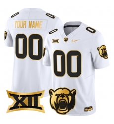 Men Women Youth Baylor Bears 2024 Gold Vapor Limited Custom Jersey All stitched White Gold