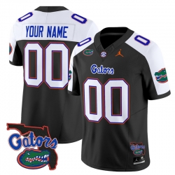 Men Women Youth Florida Gators 2024 Florida Patch Vapor Limited Custom Jersey All Stitched Black Alternate