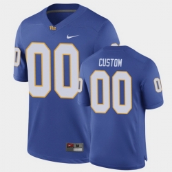 Men Women Youth Toddler Pitt Panthers Custom Game Royal Football Jersey