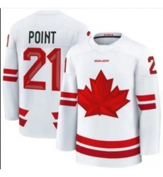 Mens Brayden Point #21 White Hockey Canada 2026 Replica Jersey