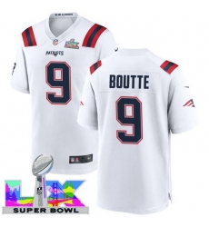 Men Women youth New England Patriots #9 Kayshon Boutte 2025 2026 Super Bowl LX F U S E Stitched NFL Jersey White Men Women youth New England Patriots #9 Kayshon Boutte 2025 2026 Super Bowl LX F U S E Stitched NFL Jersey White