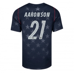 USA 2026 FIFA World Cup Soccer Star Stadium Jersey Set ( Have Shorts ) Paxten Aaronson #21