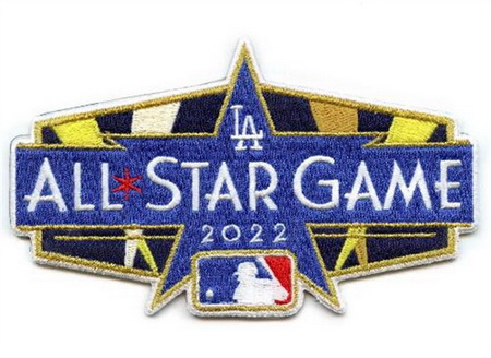 Men 2022 MLB All Star Patch Biaog