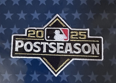 Youth Houston Astros MLB 2025 Postseason Patch Biaog